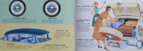 Chevrolet Accessories 1956 "It's for you" Carbrochure (9950)